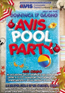 Locandina Avis Pool Party